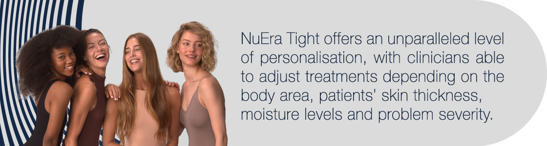 4 women laughing and smiling