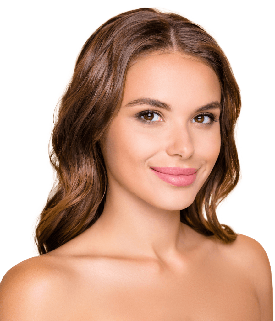 a woman after Photofabulous treatment